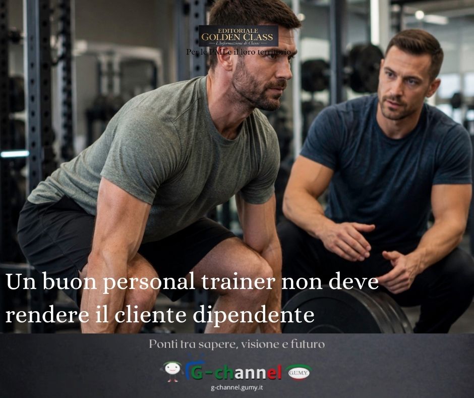 Un buon personal trainer non deve rendere il cliente dipendente